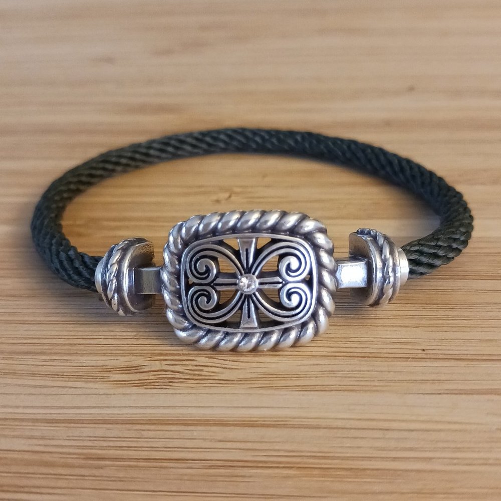 Brighton Color Clique Nylon Cord and Ornament Bracelet